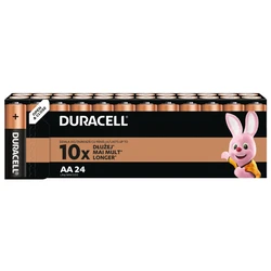 24 piles alcalines AA 1,5 V Basic 