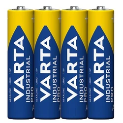 4 piles alcalines LR03/AAA 1,5 V Industriel PRO 1250 mAh
