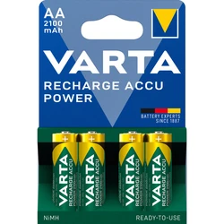4 piles rechargeables NIMH LR6/AA 1,2 V Ready2Use 2100 mAh