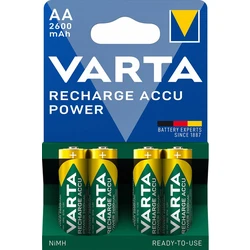 4 piles rechargeables NIMH LR6/AA 1,2 V Ready2Use 2600 mAh 4 piles rechargeables NIMH LR6/AA 1,2 V Ready2Use 2600 mAh