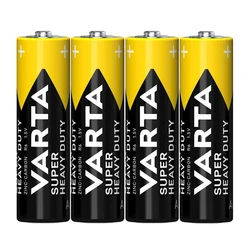 4 piles zinc-carbone LR6/AA 1,5 V Superlife 