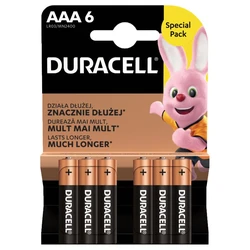 6 piles alcalines AAA 1,5 V Basic, Duralock, C&B 