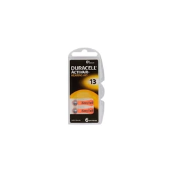6 piles auditives zinc air 13 1,45 V ActivAir 