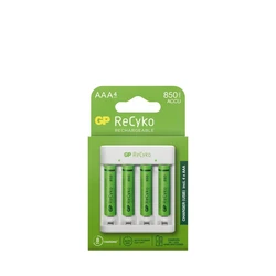 Chargeur classique GP E411 + 4 accus AAA 800 mAh Chargeur classique GP E411 + 4 accus AAA 800 mAh