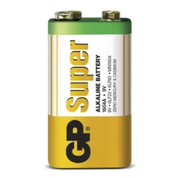 Film de 1 pile alcaline 9V / 6LF22 SUPER - 9V - GP Battery Film de 1 pile alcaline 9V / 6LF22 SUPER - 9V - GP Battery