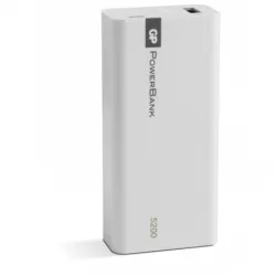 GP PowerBank Yolo 5200 mAh, 1C05A, Blanc GP PowerBank Yolo 5200 mAh, 1C05A, Blanc