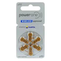 Pile bouton zinc-air A312 / 312 - 1,4V Pile bouton zinc-air A312 / 312 - 1,4V