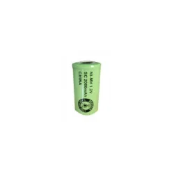 Pile NiMH Sub C 2000 mAh tête plate - 1,2V - Evergreen Pile NiMH Sub C 2000 mAh tête plate - 1,2V - Evergreen